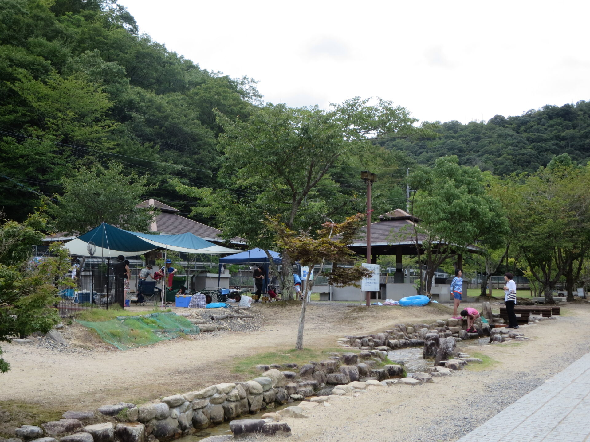 河佐峡キャンプ場 府中市観光協会 Fun Fan Fuchu