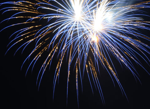 天領上下花火まつり