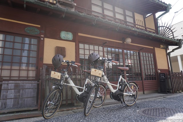 府中市観光協会レンタサイクルの写真